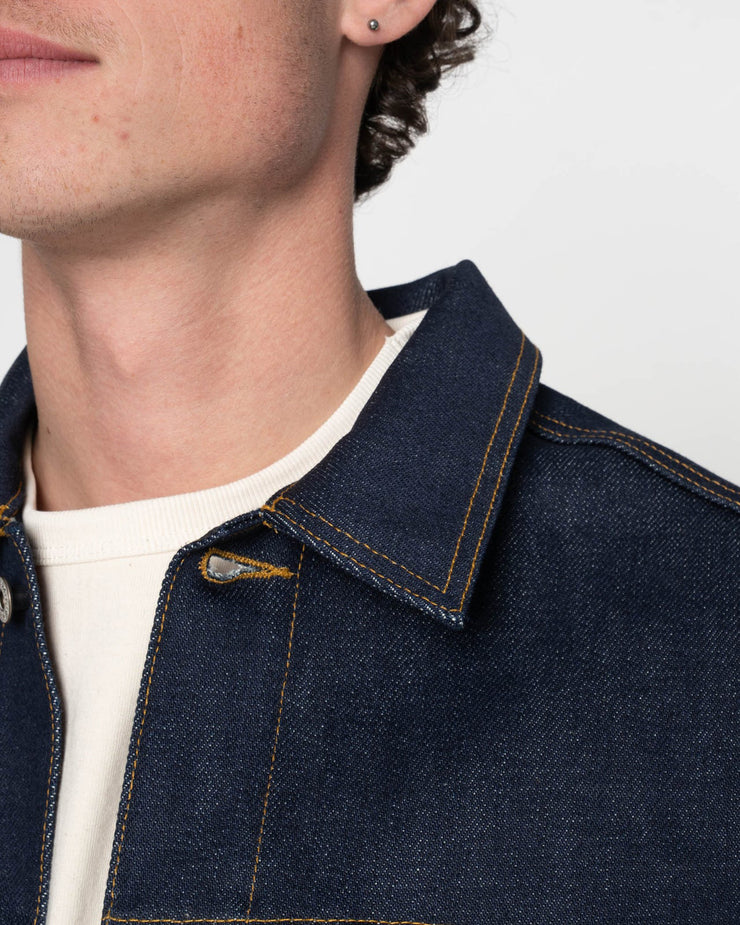 Naked & Famous Denim Jacket - Elephant 14 / Dirty Elephant