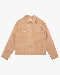 Naked & Famous Denim Jacket - Brown Fox Selvedge