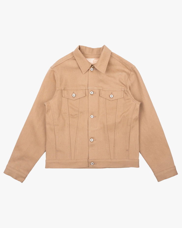 Naked & Famous Denim Jacket - Brown Fox Selvedge