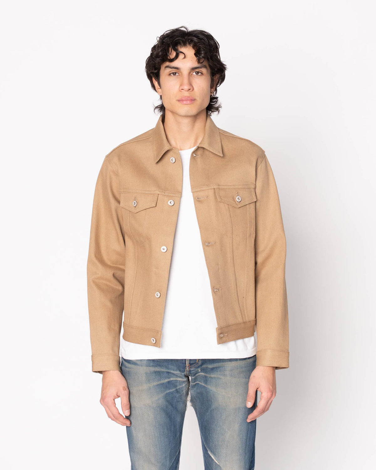 Naked & Famous Denim Jacket - Brown Fox Selvedge | Naked & Famous Denim Jackets & Coats | JEANSTORE