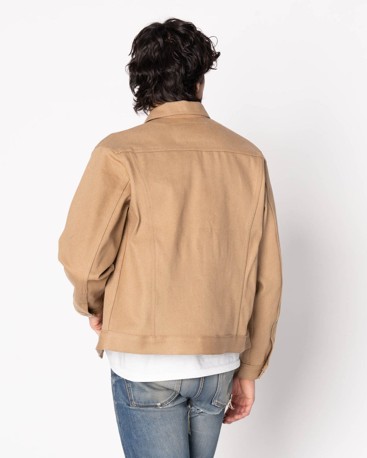 Naked & Famous Denim Jacket - Brown Fox Selvedge | Naked & Famous Denim Jackets & Coats | JEANSTORE