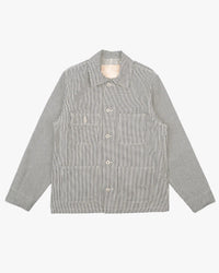 Naked & Famous Denim Chore Coat - Hickory Selvedge