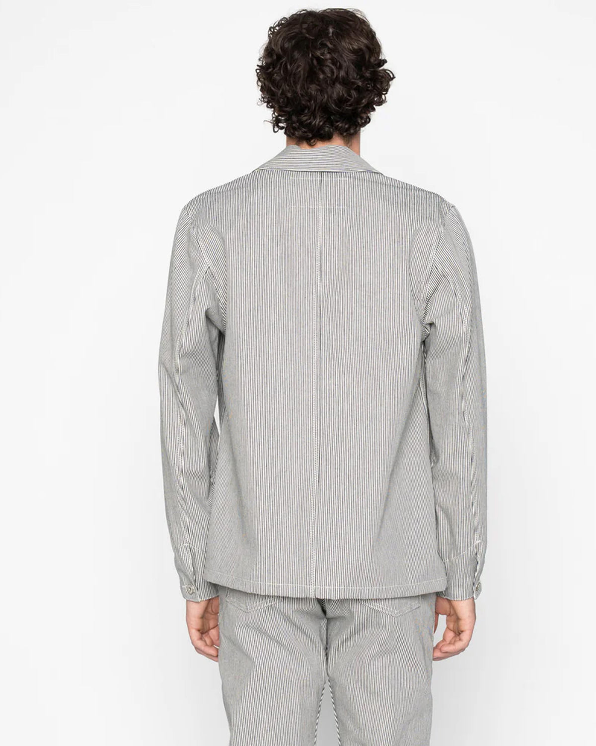 Naked & Famous Denim Chore Coat - Hickory Selvedge