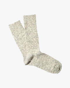 Anonymous Ism Lightweight Slub Crew Socks - Medium Grey