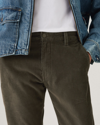 Levi's® XX Chino Standard II Regular Tapered Mens Cords - Black Olive | Levi's® Cords | JEANSTORE
