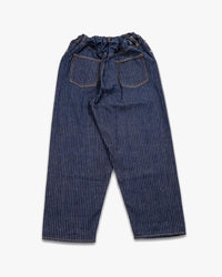 Graph Zero Easy 5-Pocket Selvedge Pants - Herringbone Stripe