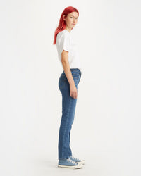 Levi's® Womens 724 High Rise Straight Leg Jeans - Blue Wave Mid | Levi's® Jeans | JEANSTORE