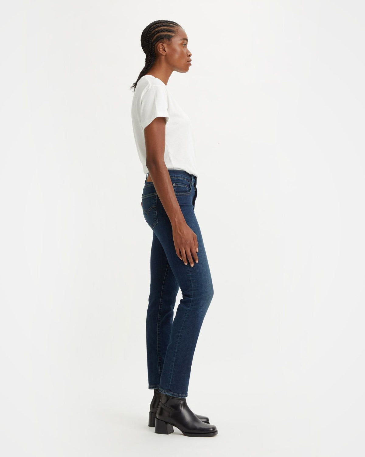 Levi's® Womens 724 High Rise Straight Leg Jeans - Blue Swell | Levi's® Jeans | JEANSTORE