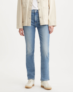 Levi's® Womens 724 High Rise Straight Leg Jeans - Blue Wave Light