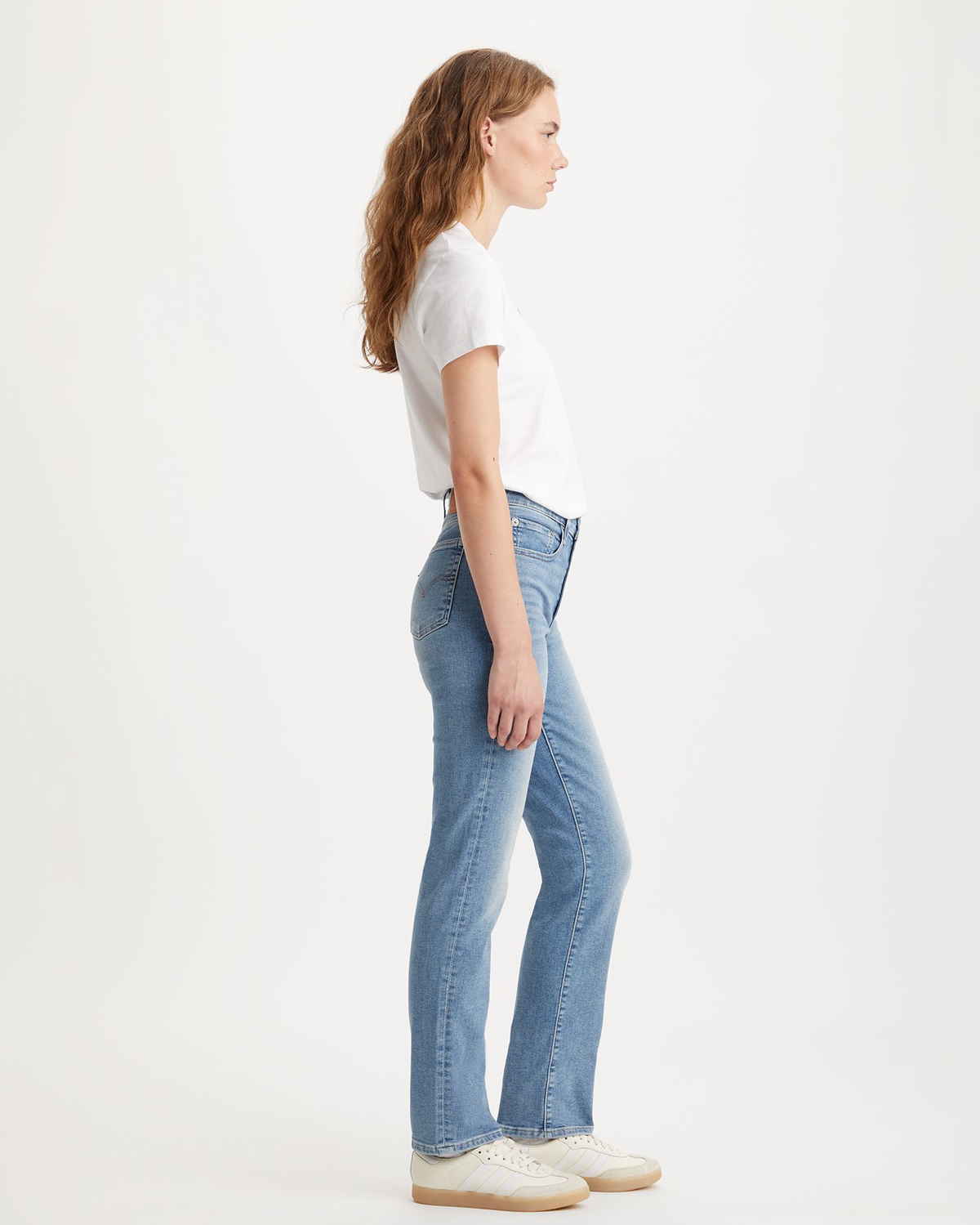 Levi's® Womens 724 High Rise Straight Leg Jeans - Blue Wave Light | Levi's® Jeans | JEANSTORE