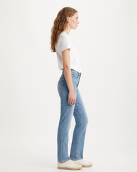 Levi's® Womens 724 High Rise Straight Leg Jeans - Blue Wave Light | Levi's® Jeans | JEANSTORE