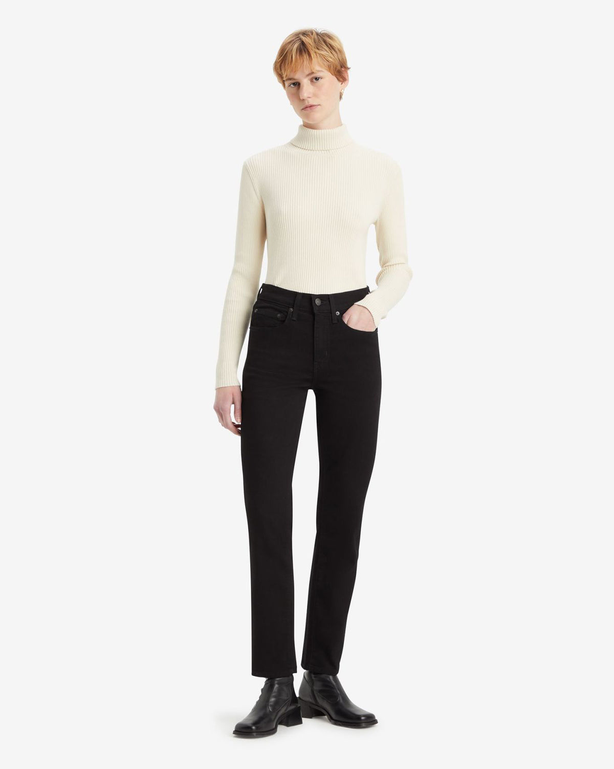 Levi's® Womens 724 High Rise Straight Leg Jeans - Midnight Gaze | Levi's® Jeans | JEANSTORE