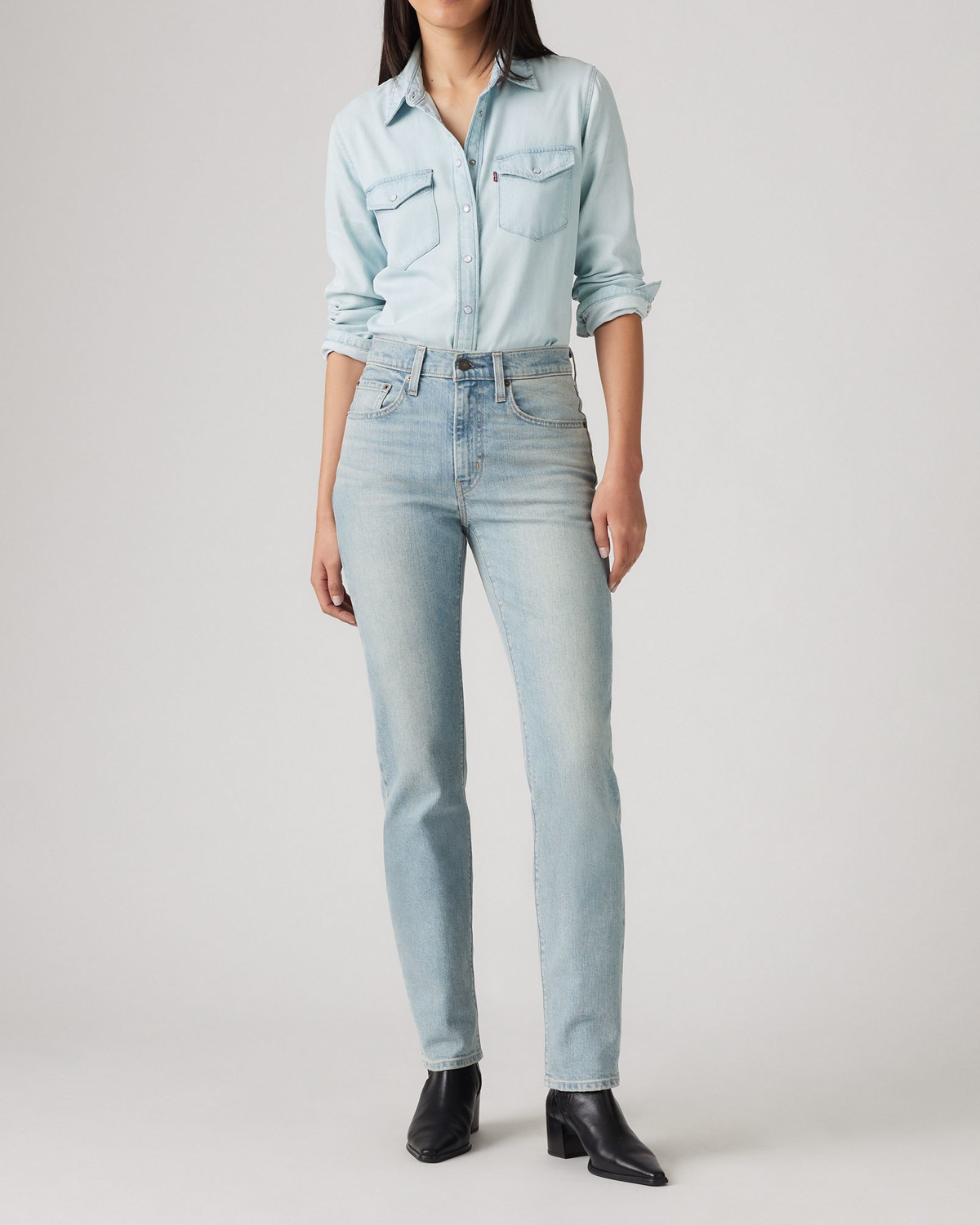 Levi's® Womens 724 High Rise Straight Leg Jeans - Headwinds Ahead | Levi's® Jeans | JEANSTORE