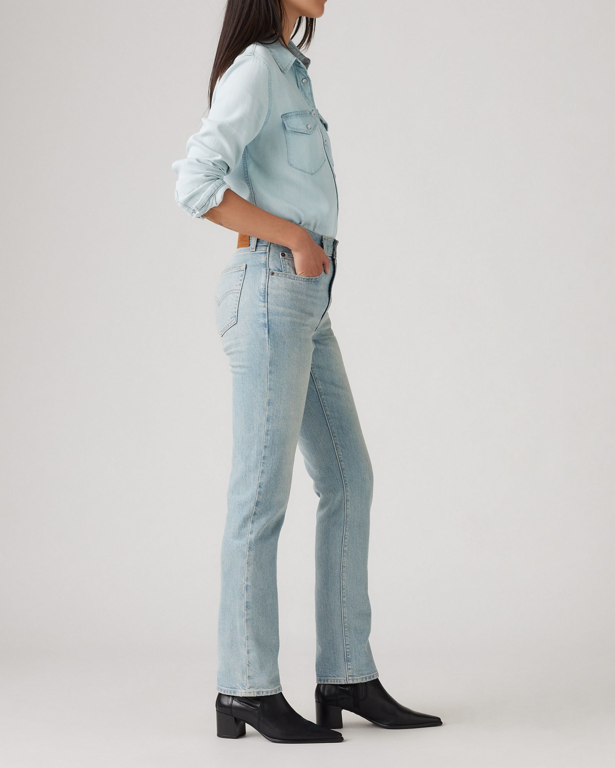 Levi's® Womens 724 High Rise Straight Leg Jeans - Headwinds Ahead | Levi's® Jeans | JEANSTORE