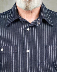 Pike Brothers 1937 Roamer Shirt - Blue Wabash Denim