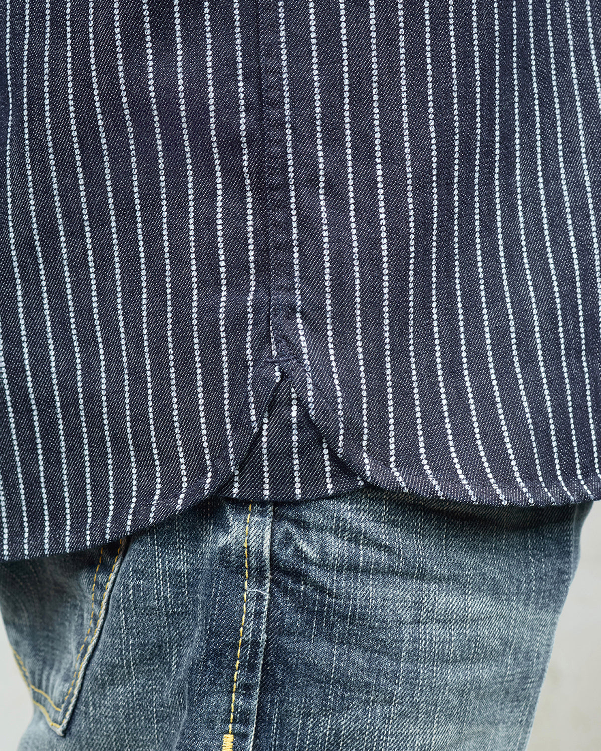 Pike Brothers 1937 Roamer Shirt - Blue Wabash Denim