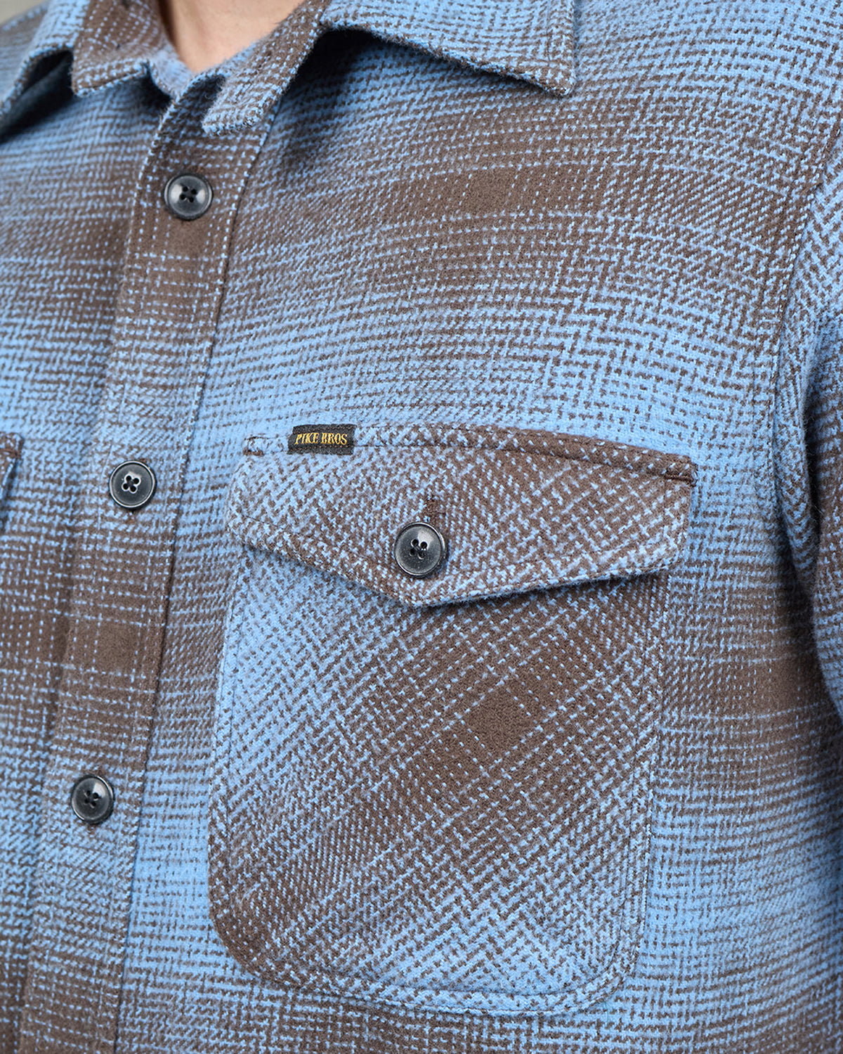 Pike Brothers 1943 CPO Shirt - Denver Blue