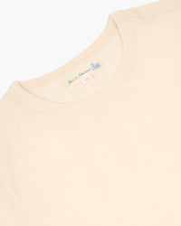 Merz b. Schwanen 4.6oz 1950s Loopwheeled Tee - Nature | Merz b. Schwanen T Shirts | JEANSTORE