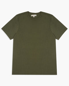 Merz b. Schwanen Good Originals 4.6oz 1950s Loopwheeled Tee - Army