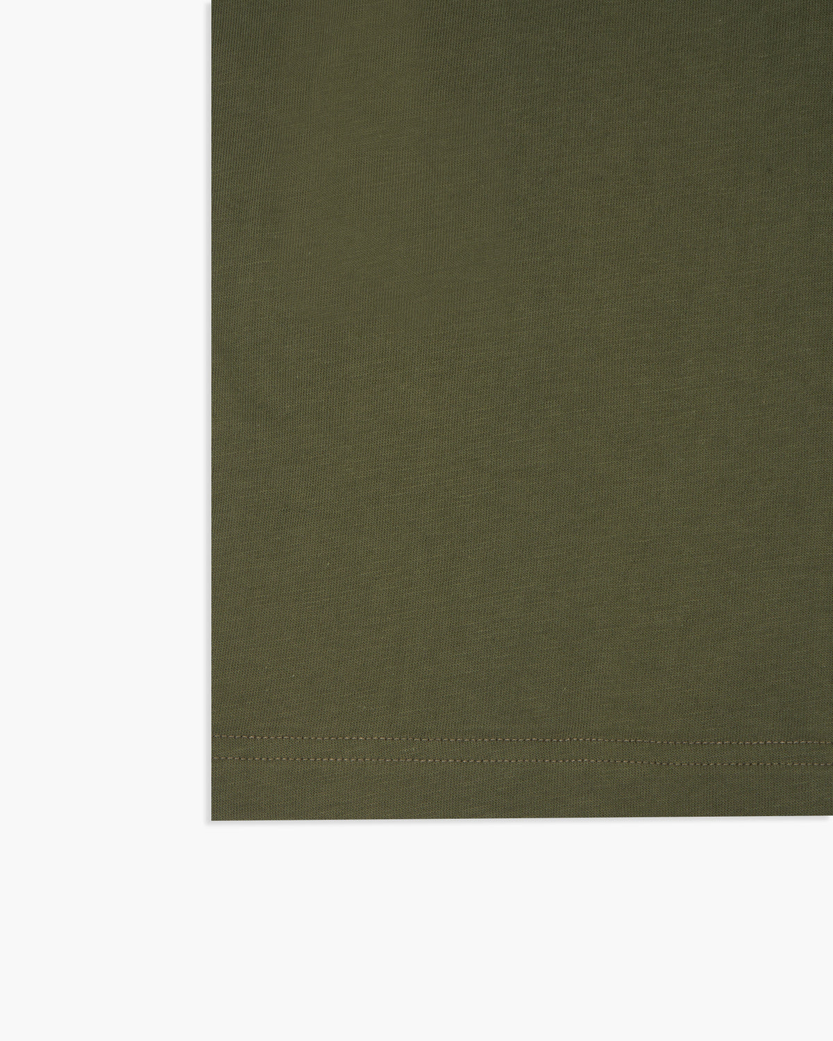 Merz b. Schwanen Good Originals 4.6oz 1950s Loopwheeled Tee - Army | Merz b. Schwanen T Shirts | JEANSTORE