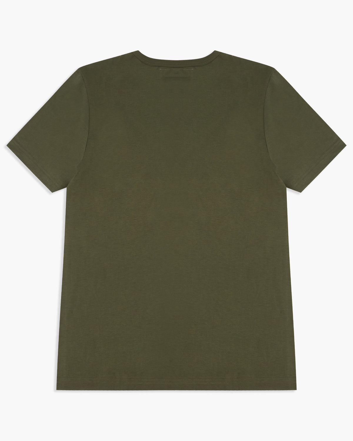 Merz b. Schwanen Good Originals 4.6oz 1950s Loopwheeled Tee - Army | Merz b. Schwanen T Shirts | JEANSTORE
