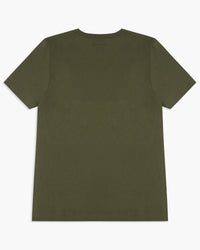 Merz b. Schwanen Good Originals 4.6oz 1950s Loopwheeled Tee - Army | Merz b. Schwanen T Shirts | JEANSTORE
