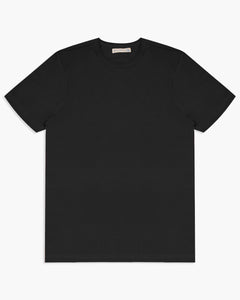 Merz b. Schwanen Good Originals 4.6oz 1950s Loopwheeled Tee - Deep Black