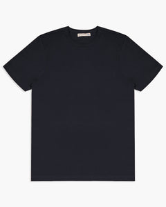 Merz b. Schwanen Good Originals 4.6oz 1950s Loopwheeled Tee - Ink Blue