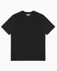 Merz b. Schwanen 4.6oz 1940s Loopwheeled Tee - Deep Black | Merz b. Schwanen T Shirts | JEANSTORE