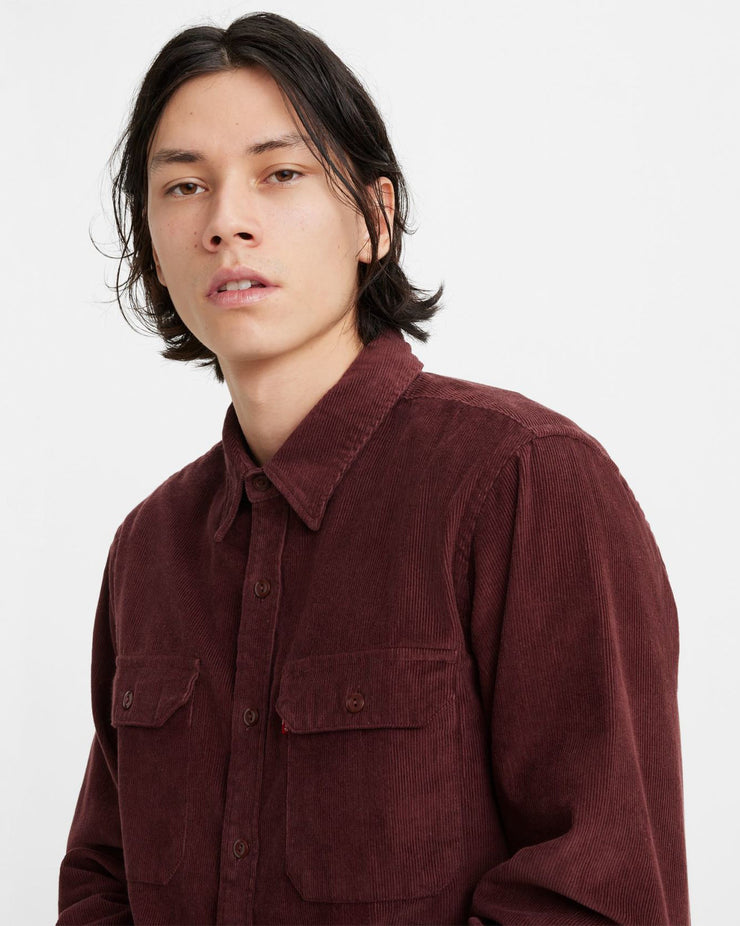 Levi's® Jackson Worker Corduroy Shirt - Decadent Chocolate