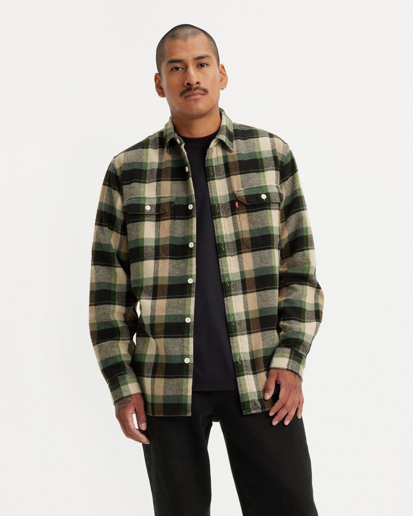 Levi's® Jackson Worker Shirt - Medina Plaid Meteorite – Jeanstore