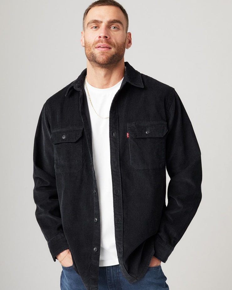 Levi's® Jackson Worker Corduroy Shirt - Jet Black