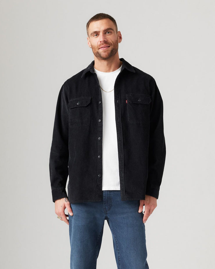 Levi's® Jackson Worker Corduroy Shirt - Jet Black