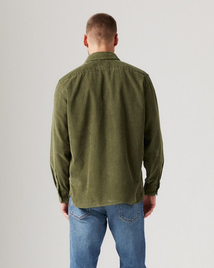 Levi's® Jackson Worker Corduroy Shirt - Olive Night