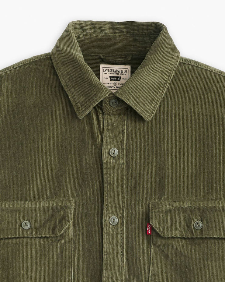 Levi's® Jackson Worker Corduroy Shirt - Olive Night