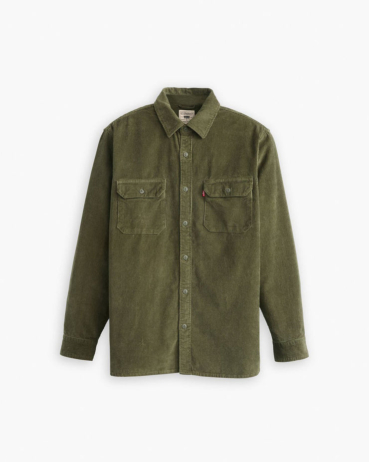 Levi's® Jackson Worker Corduroy Shirt - Olive Night