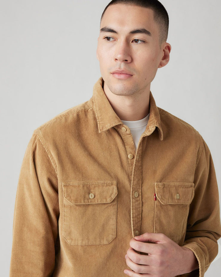 Levi's® Jackson Worker Corduroy Shirt - Ermine