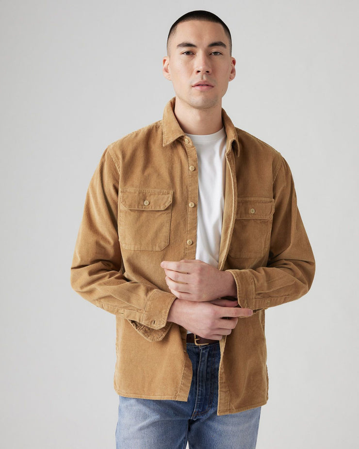 Levi's® Jackson Worker Corduroy Shirt - Ermine