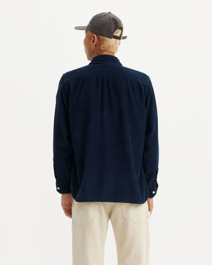 Levi's® Jackson Worker Corduroy Shirt - Enzo Vintage Indigo