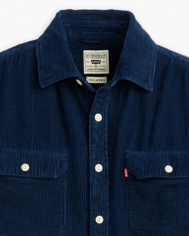 Levi's® Jackson Worker Corduroy Shirt - Enzo Vintage Indigo