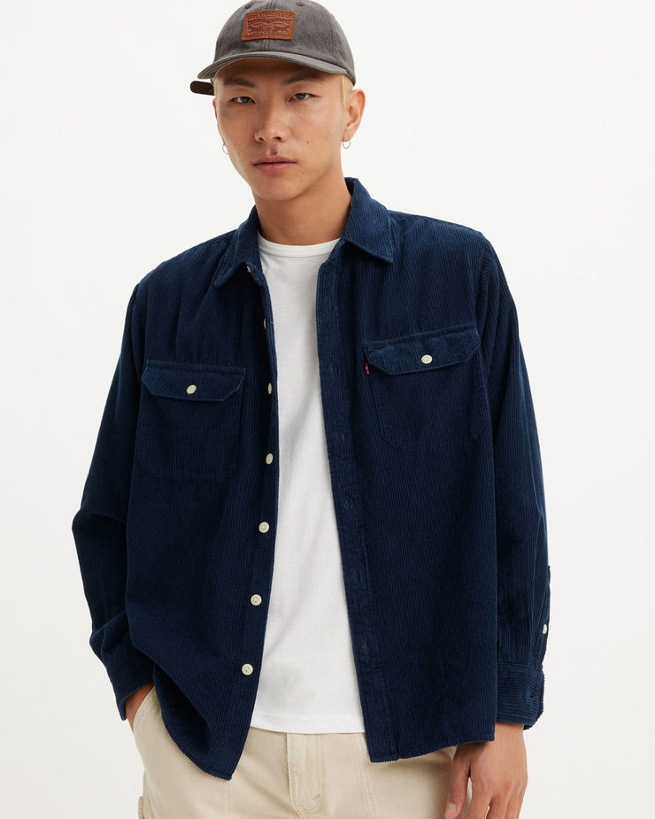 Levi's® Jackson Worker Corduroy Shirt - Enzo Vintage Indigo