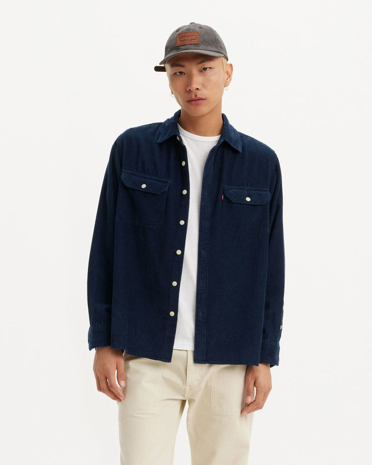 Levi's® Jackson Worker Corduroy Shirt - Enzo Vintage Indigo