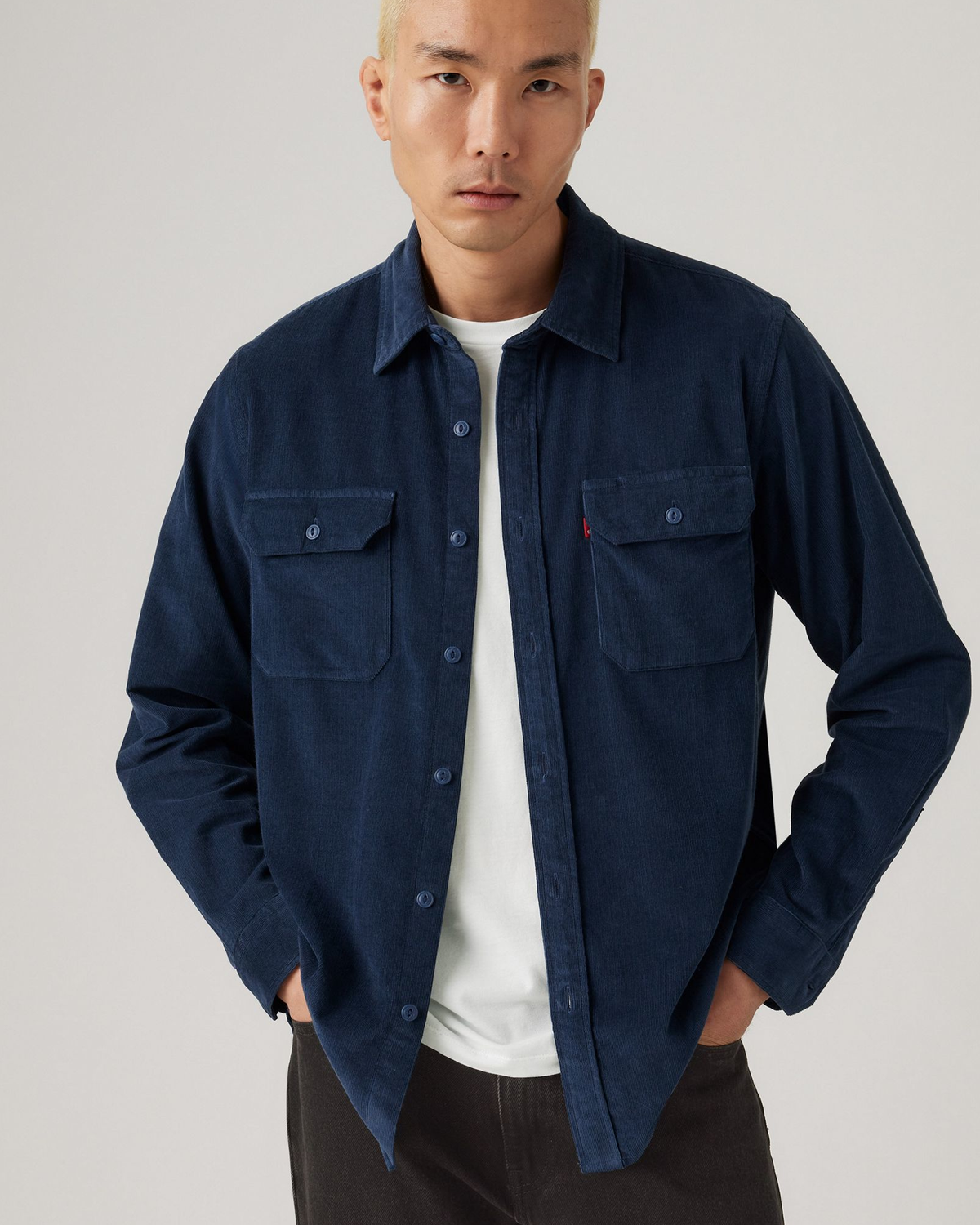 Levi's® Jackson Worker Corduroy Shirt - Zodiac Blue | Levi's® Shirts | JEANSTORE