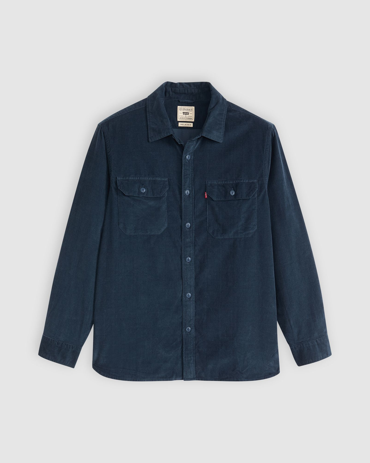 Levi's® Jackson Worker Corduroy Shirt - Zodiac Blue | Levi's® Shirts | JEANSTORE