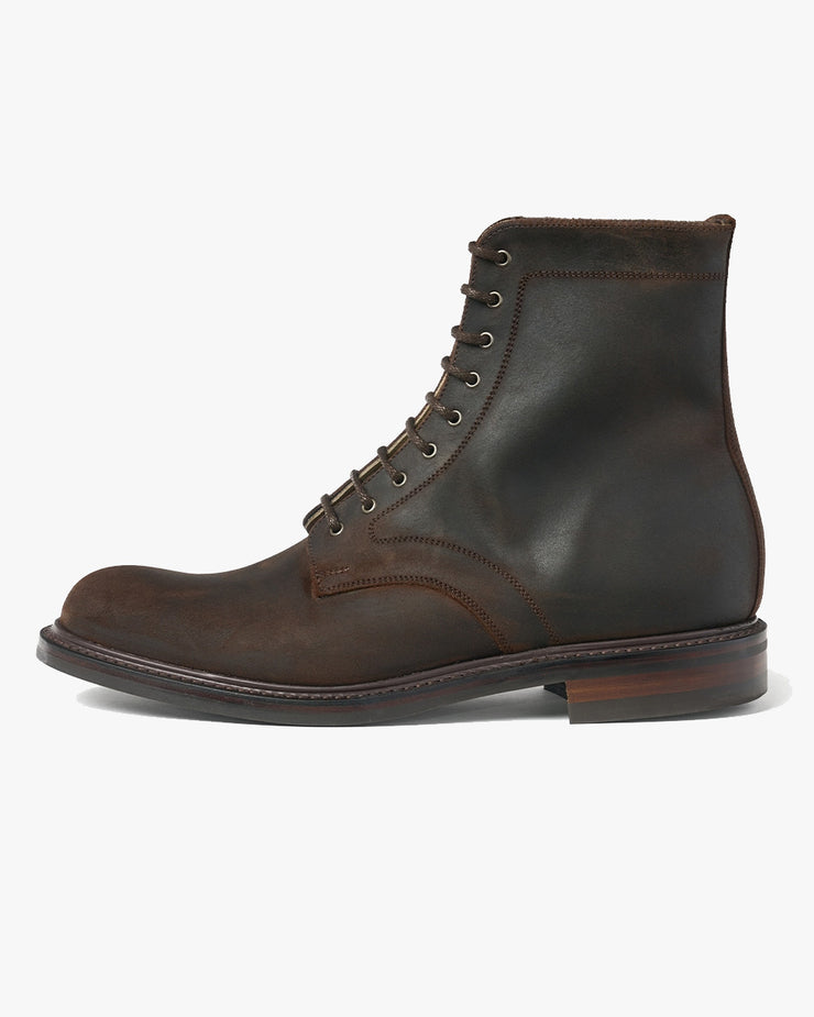 Cheaney Winterfold R Derby Boot - Brown Waxy Commander | Cheaney Shoes Boots | JEANSTORE