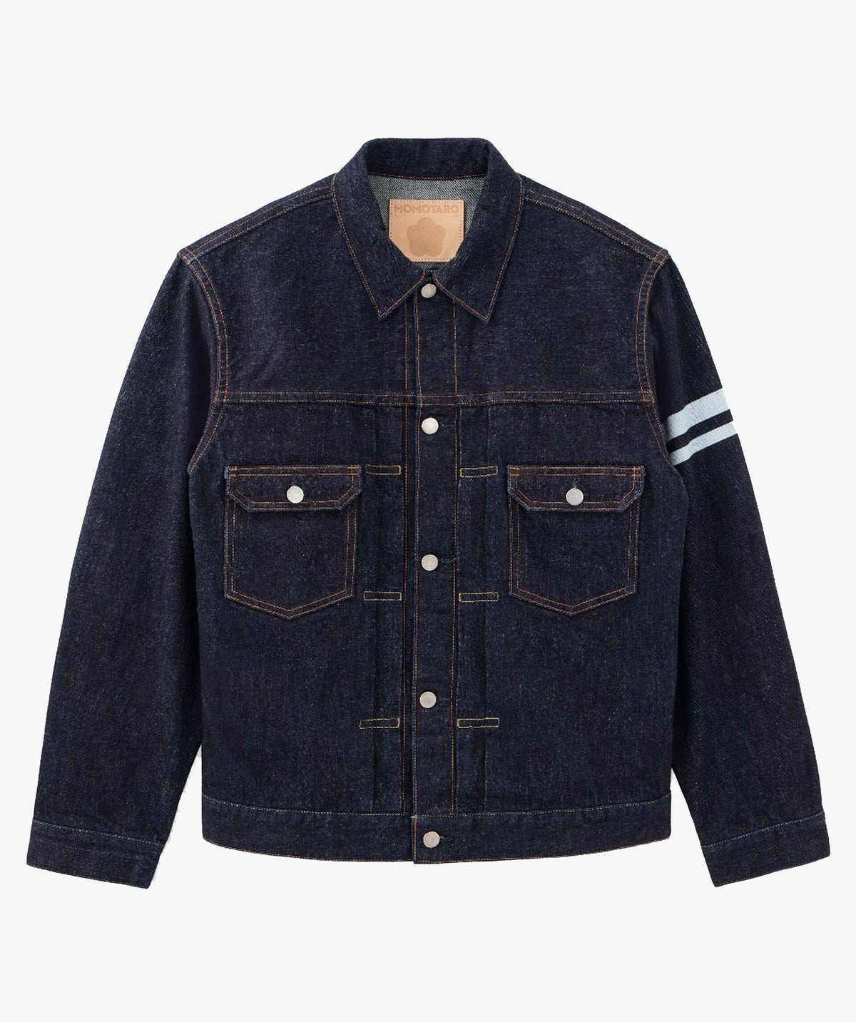 MOMOTARO JEANS #002 Standard 15.7oz Classic Denim Jacket - Indigo | MOMOTARO JEANS Jackets & Coats | Jeanstore