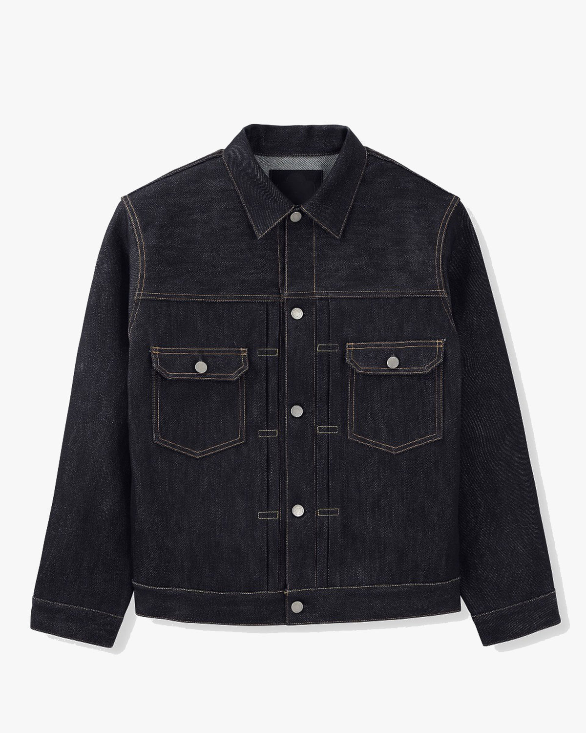 MOMOTARO JEANS MMGJ0202 #002 Cotton & Silk Selvedge Denim Jacket - Indigo