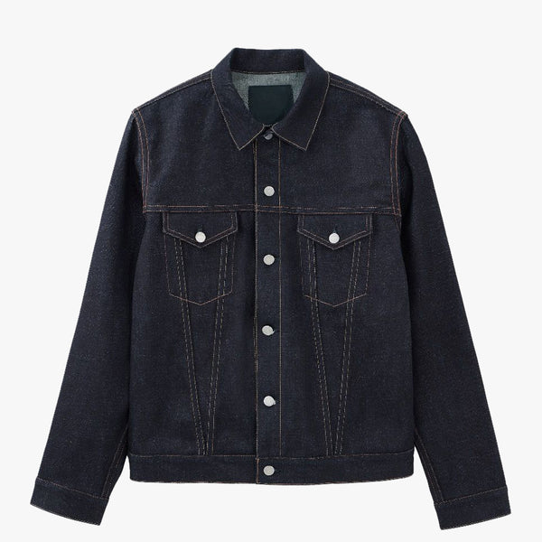 MOMOTARO JEANS #003 Standard 14.7oz Selvedge Denim Jacket - Indigo | MOMOTARO JEANS Jackets & Coats | JEANSTORE
