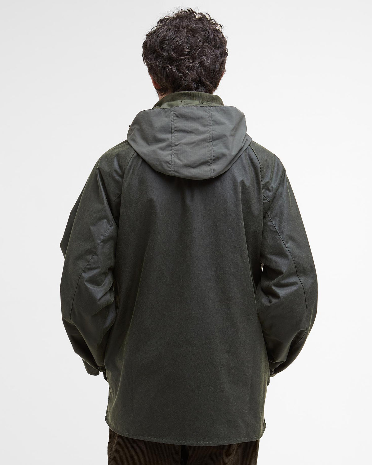 Barbour Heritage Modified Solway Wax Jacket - Olive | Barbour Jackets & Coats | JEANSTORE
