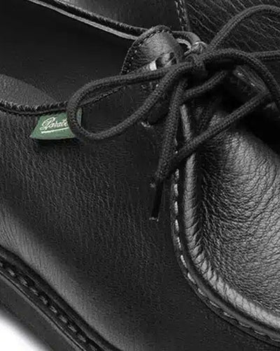 Paraboot Michael Piped Seam Derby Shoe - Cerf Noir / Marche Noire | Paraboot Shoes | JEANSTORE